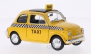 Fiat . Taxi jaune 1/24