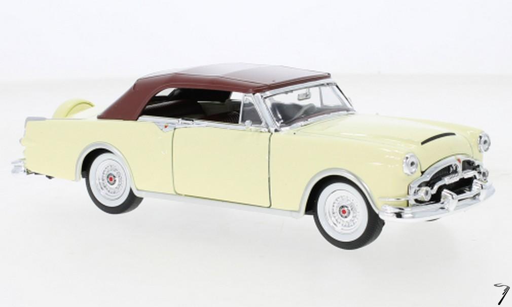 Packard . Cabriolet ferm Beige - Echelle 1/28 - longueur 18 cm 1/24