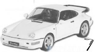 Porsche 911 (964) Turbo argent (964) Turbo argent 1/24