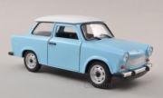 Trabant . bleu/blanc 1/24