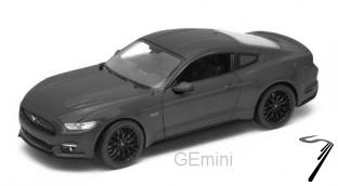 Ford Mustang Noir Mat GT Noir Mat 1/24