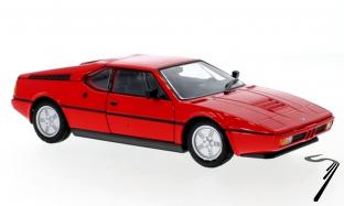 BMW M1 Rouge Rouge 1/24