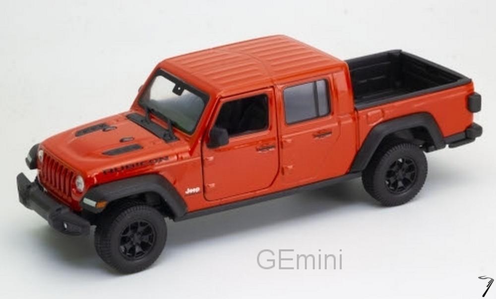 Jeep . Rubicon rouge 1/24