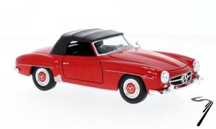 Mercedes 190 SL (W121) Rouge - Capote ferme SL (W121) Rouge - Capote ferme 1/24