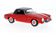 Mercedes 190 SL (W121) Rouge - Capote fermée SL (W121) Rouge - Capote fermée 1/24