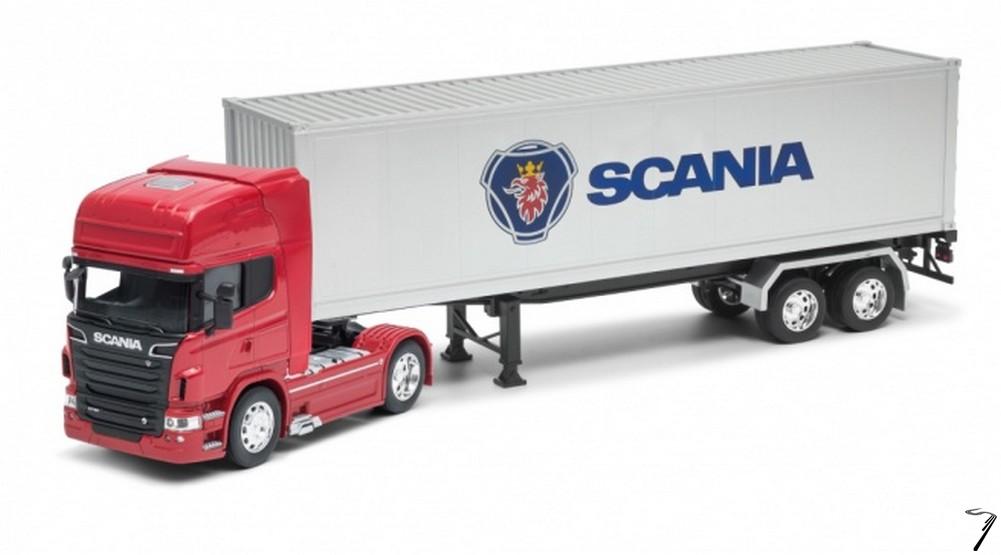 Scania . 730 V8 avec remorque 1/43