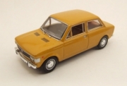 Fiat . 2 Doors yellow 1/43