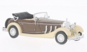 Mercedes . SS convertible beige/brown 1/43