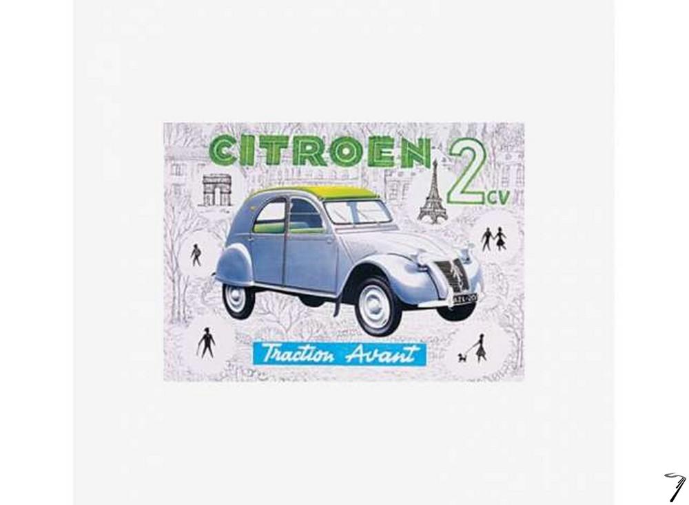 Citroen .  - Plaque Mtal 31 x 42 cm autre